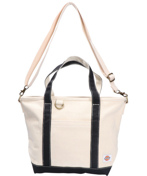 Dickies(ディッキーズ)の「【DICKIES/ディッキーズ】DK AUTHENTIC CANVAS TOTE S オーセンティックキャンバストートS(トートバッグ・メンズ・ブラック/ベージュ/ネイビー・FREE)」の2枚目の写真