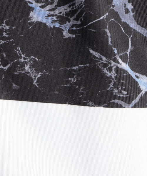 HIDEAWAYS NICOLE（ハイダウェイニコル）の「ハイストレッチポンチ　パーツプリントシャツ（シャツ/ブラウス・メンズ・ネイビー/ホワイト×ブラック・MEDIUM/LARGE/X-LARGE）」の11枚目の写真