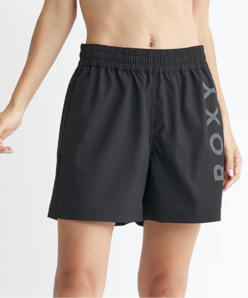 ROXY（ロキシー）の「MY 1ST ROXY SHORTS/ロキシーUVカット速乾ワンポイントロゴウエストゴムフィットネスショートパンツ（その他パンツ・レディース・レッド/ブルー/ブラック・SMALL/MEDIUM/LARGE）」の12枚目の写真