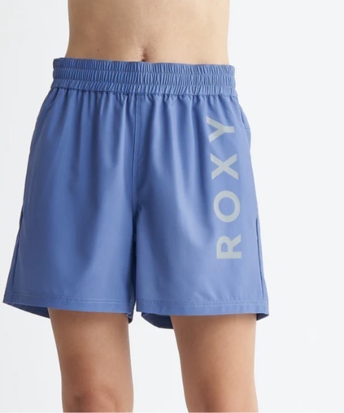 ROXY（ロキシー）の「MY 1ST ROXY SHORTS/ロキシーUVカット速乾ワンポイントロゴウエストゴムフィットネスショートパンツ（その他パンツ・レディース・レッド/ブルー/ブラック・SMALL/MEDIUM/LARGE）」の9枚目の写真
