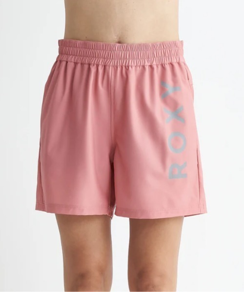 ROXY（ロキシー）の「MY 1ST ROXY SHORTS/ロキシーUVカット速乾ワンポイントロゴウエストゴムフィットネスショートパンツ（その他パンツ・レディース・レッド/ブルー/ブラック・SMALL/MEDIUM/LARGE）」の6枚目の写真