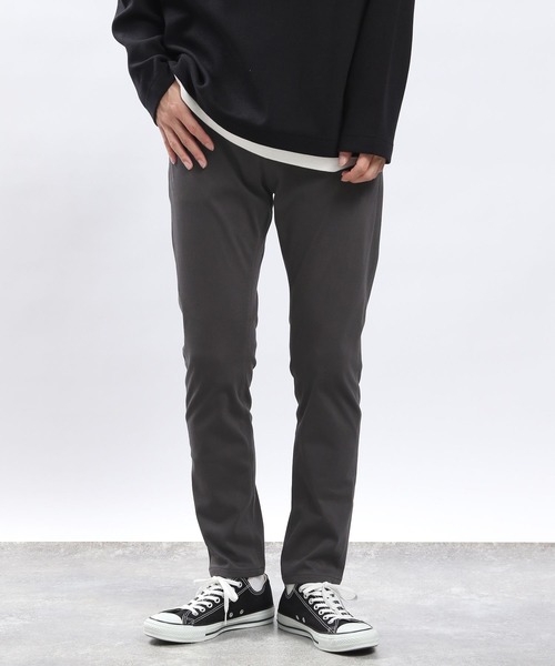 GLOBAL WORK Smile Seed Store(グローバルワーク スマイルシードストア)の「ストレッチツイルスキニーパンツ/976928(その他パンツ・メンズ・チャコール/ネイビー/ブラック・SMALL/LARGE/X-LARGE/MEDIUM)」の2枚目の写真