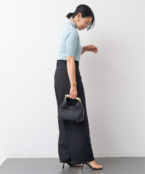 Deuxieme Classe（ドゥーズィエムクラス）の「W CLOTH BON パンツ（スラックス・レディース・ブラック・38/36/34）」の18枚目の写真