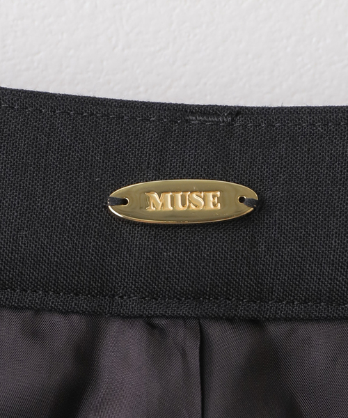 Deuxieme Classe（ドゥーズィエムクラス）の「W CLOTH BON パンツ（スラックス・レディース・ブラック・38/36/34）」の3枚目の写真