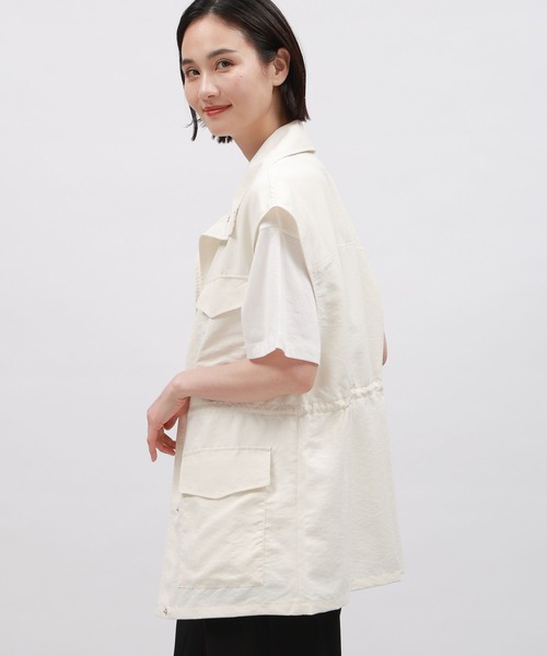 LAKOLE（ラコレ）の「ミリタリーベスト / 109335（ベスト・レディース・ベージュ/カーキ/アイボリー・SMALL/MEDIUM）」の11枚目の写真