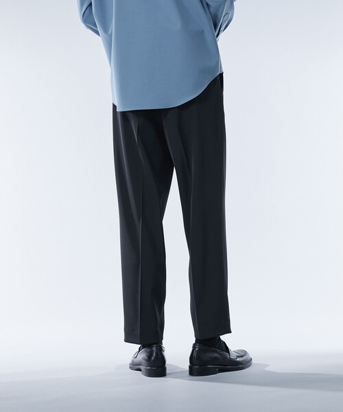 UNITED TOKYO DRY KERSEY テーパードパンツ　ブラック UNITED TOKYO（ユナイテッド トウキョウ）公式通販｜UNITED
