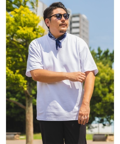 B&T CLUB(ビーティークラブ)の「大きいサイズ Tシャツ 半袖 綿100% 無地 メンズ(Tシャツ/カットソー・メンズ・ホワイト/ピンク/ブラック/オリーブ/グレー/ライトブラウン/ブルー/ダークグレー/パープル/グリーン/ベージュ・X1(3L~4L)/X2(4L~5L)/X3(6L~7L)/X4(8L~9L)/X5(9L~10L))」の17枚目の写真
