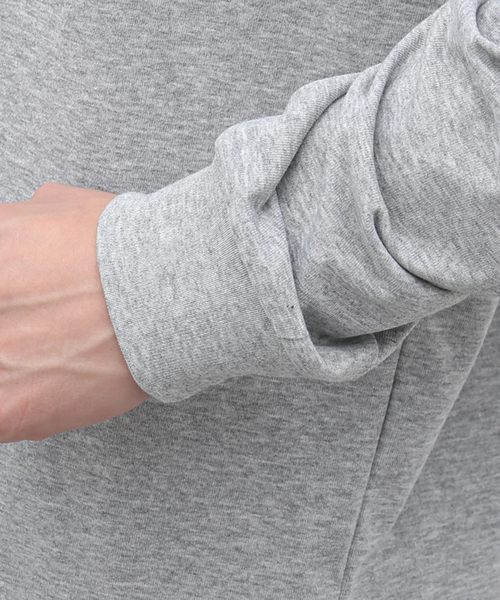 THE NORTH FACE（ザノースフェイス）の「《WEB限定》【THE NORTH FACE / ザ ノースフェイス】L/S Back Square Logo Tee（Tシャツ/カットソー・メンズ・チャコールグレー/ブラック/ホワイト・MEDIUM/LARGE/X-LARGE）」の13枚目の写真
