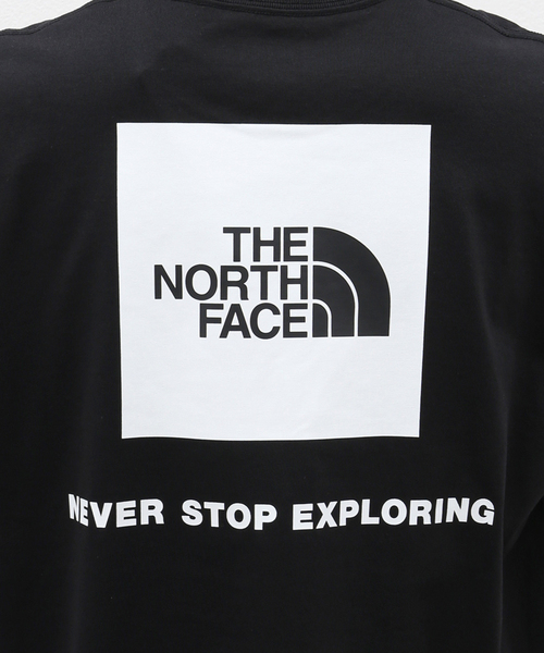 THE NORTH FACE（ザノースフェイス）の「《WEB限定》【THE NORTH FACE / ザ ノースフェイス】L/S Back Square Logo Tee（Tシャツ/カットソー・メンズ・チャコールグレー/ブラック/ホワイト・MEDIUM/LARGE/X-LARGE）」の17枚目の写真
