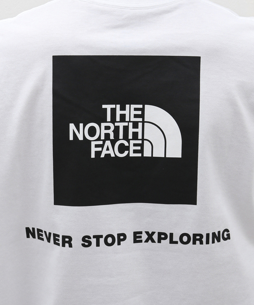 THE NORTH FACE（ザノースフェイス）の「《WEB限定》【THE NORTH FACE / ザ ノースフェイス】L/S Back Square Logo Tee（Tシャツ/カットソー・メンズ・チャコールグレー/ブラック/ホワイト・MEDIUM/LARGE/X-LARGE）」の19枚目の写真