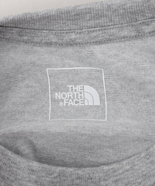 THE NORTH FACE（ザノースフェイス）の「《WEB限定》【THE NORTH FACE / ザ ノースフェイス】L/S Back Square Logo Tee（Tシャツ/カットソー・メンズ・チャコールグレー/ブラック/ホワイト・MEDIUM/LARGE/X-LARGE）」の21枚目の写真