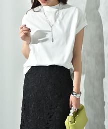 度詰めライト天竺フレンチＴシャツ