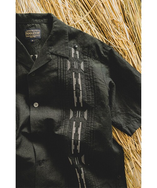 PENDLETON × Bill Wall Leather キューバシャツ PENDLETON × Bill Wall Leather キューバシャツ - メルカリ