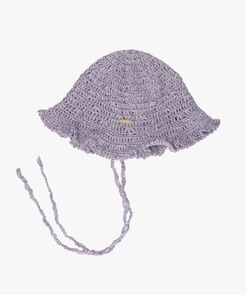 kaorinomori（カオリノモリ）の「kaorinomori プリュム / カオリノモリ（ハット・レディース・ホワイト/ブラウン/ライラック・FREE）」の3枚目の写真