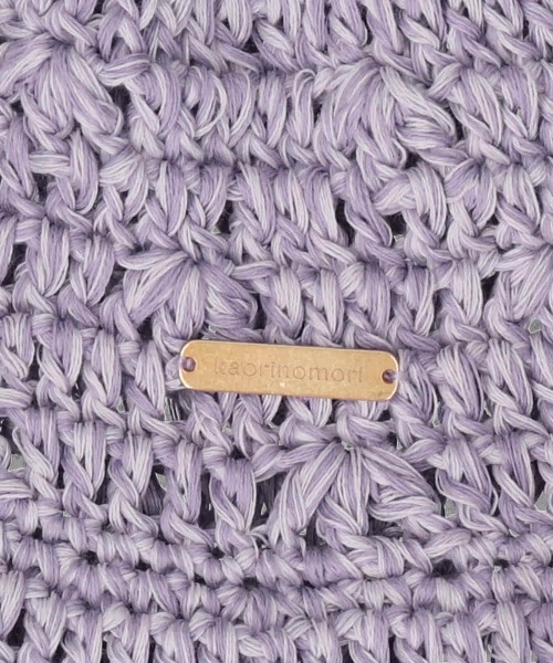 kaorinomori（カオリノモリ）の「kaorinomori プリュム / カオリノモリ（ハット・レディース・ホワイト/ブラウン/ライラック・FREE）」の6枚目の写真