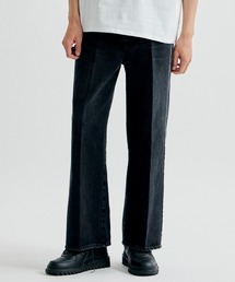 【TANAKA/タナカ】THE SELVEDGE JEAN TROUSERS BLACK/ザセルビッチジーンズトラウザーズブラック
