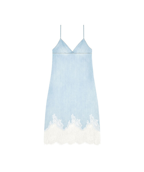 DIESEL（ディーゼル）の「レディース ドレス デニム DE-RUDE-S DRESS（ワンピース・レディース・インディゴブルー・LARGE/SMALL/MEDIUM/X-SMALL）」の5枚目の写真