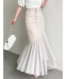 RESEXXY | チュールドッキングスカート(スカート)