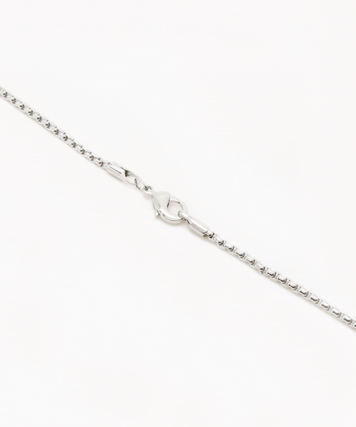 WEGO（ウィゴー）の「WEGO/ロングチェーンネックレス（ネックレス・メンズ・シルバー・FREE）」の3枚目の写真