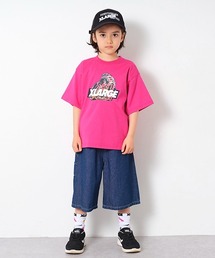 デニムペインターショーツ