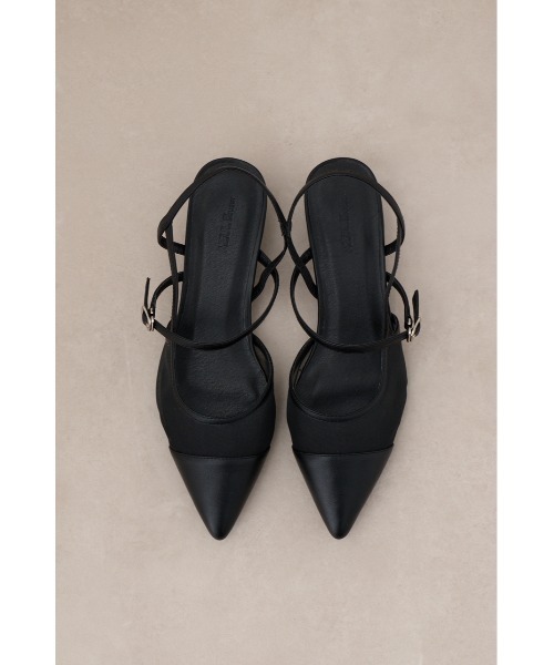 AZUL by moussy(アズールバイマウジー)の「ポインテッドトゥシアーパンプス(パンプス・レディース・ブラック/ブラック系その他・SMALL/MEDIUM/LARGE)」の18枚目の写真