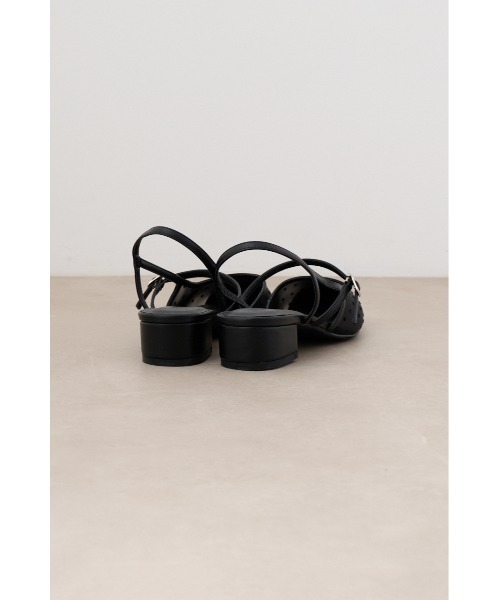 AZUL by moussy(アズールバイマウジー)の「ポインテッドトゥシアーパンプス(パンプス・レディース・ブラック/ブラック系その他・SMALL/MEDIUM/LARGE)」の11枚目の写真