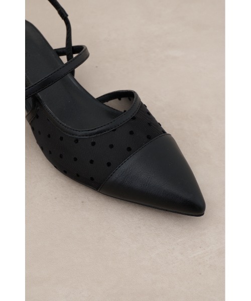 AZUL by moussy(アズールバイマウジー)の「ポインテッドトゥシアーパンプス(パンプス・レディース・ブラック/ブラック系その他・SMALL/MEDIUM/LARGE)」の12枚目の写真