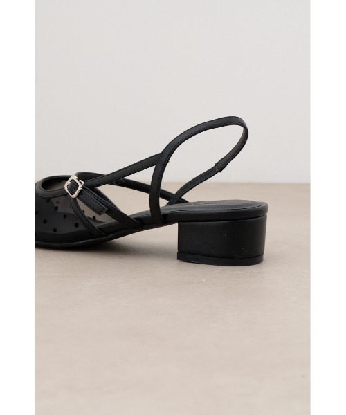AZUL by moussy(アズールバイマウジー)の「ポインテッドトゥシアーパンプス(パンプス・レディース・ブラック/ブラック系その他・SMALL/MEDIUM/LARGE)」の13枚目の写真