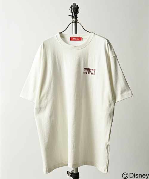 ONE DAY KMC (ワンデイケーエムシー)の「MICKEY MOUSE TEE1(Tシャツ/カットソー・メンズ・ベージュ/グリーン/ブラック/チャコールグレー/アッシュグレー/ホワイト・LARGE/X-LARGE/MEDIUM)」の8枚目の写真