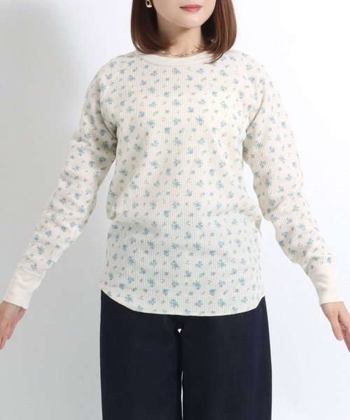 Sinoon 花刺繍 長袖Tシャツ　Rose Frill Long Sleeve Sinoon 花刺繍 長袖Tシャツ Rose Frill Long Sleeve - メルカリ