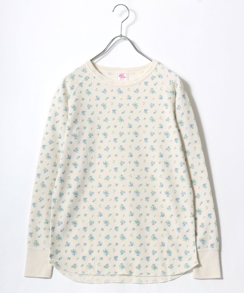 JEMORGAN（ジェーイーモーガン）の「JEMORGAN （ジェーイーモーガン）花柄総柄ワッフル長袖Tシャツ レディース/サーマルロンT #バレエコア #コケットコア（Tシャツ/カットソー・レディース・ホワイト系その他2/ホワイト系その他3/ホワイト系その他4/ホワイト系その他5/ホワイト系その他6/グレー系その他2/ホワイト系その他/グレー系その他/イエロー系その他/ブルー系その他/ピンク系その他/パープル系その他/ホワイト系その他7/ホワイト系1/ホワイト系3/ホワイト系2・FREE）」の21枚目の写真