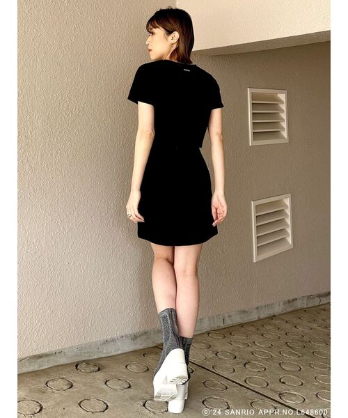 MURUA（ムルーア）の「【ハローキティコラボ】ハローキティTシャツ（Tシャツ/カットソー・レディース・ブラック/ホワイト・FREE）」の15枚目の写真