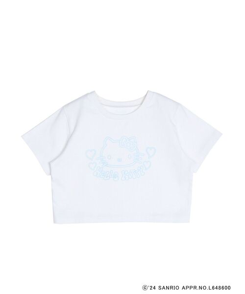 MURUA（ムルーア）の「【ハローキティコラボ】ハローキティTシャツ（Tシャツ/カットソー・レディース・ブラック/ホワイト・FREE）」の17枚目の写真