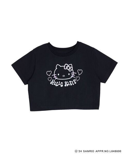 MURUA（ムルーア）の「【ハローキティコラボ】ハローキティTシャツ（Tシャツ/カットソー・レディース・ブラック/ホワイト・FREE）」の19枚目の写真