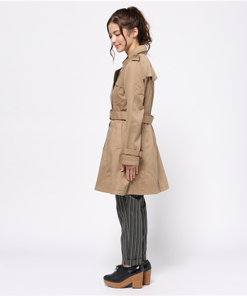 one after another NICE CLAUP（ワンアフターアナザーナイスクラップ）の「【non-no12月号掲載 ナイスクラップ】トレンチコート（トレンチコート・レディース・ベージュ/カーキ/ベージュ系その他・LARGE/MEDIUM）」の14枚目の写真