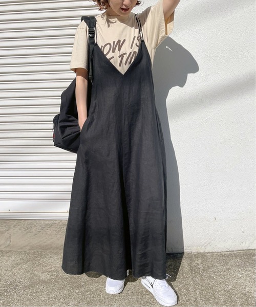 Spick and Span リネンキャミワンピース 楽天市場】【SALE／60%OFF】リネンパネルキャミワンピース Spick