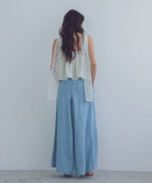 美品 ツルバイマリコオイカワ デイジー柄トップス TSURU by Mariko Oikawa（ツルバイマリコオイカワ）の「TSURU by