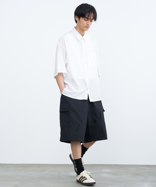 SINSS（シンス）の「Loose sheer shirt / ルーズシアーシャツ