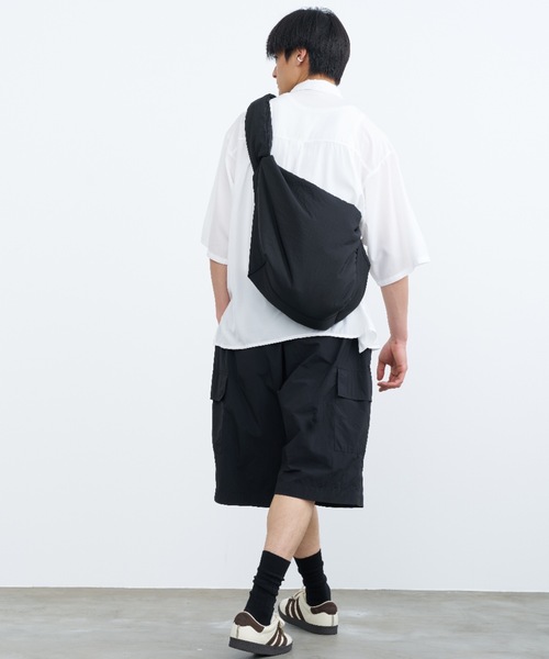 SINSS（シンス）の「Loose sheer shirt / ルーズシアーシャツ（シャツ/ブラウス・メンズ・ホワイト/ブラック/ネイビー・SMALL/MEDIUM/LARGE）」の15枚目の写真