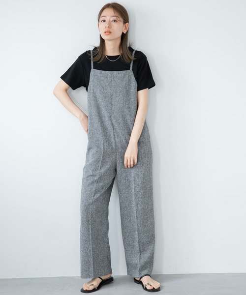 アーバンリサーチサニーレーベル  ツイードサロペット URBAN RESEARCH Sonny Label（アーバンリサーチサニーレーベル
