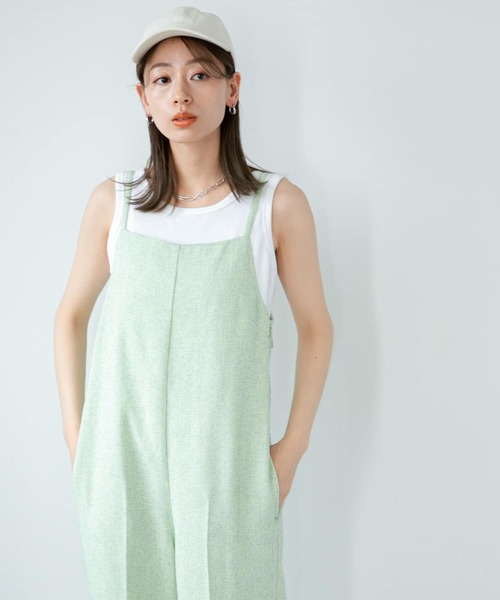 アーバンリサーチサニーレーベル  ツイードサロペット URBAN RESEARCH Sonny Label（アーバンリサーチサニーレーベル