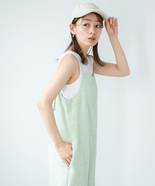 アーバンリサーチサニーレーベル  ツイードサロペット URBAN RESEARCH Sonny Label（アーバンリサーチサニーレーベル