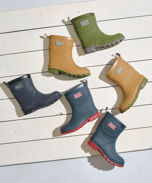 ORiental TRaffic（オリエンタルトラフィック）の「レインブーツ K-401（レインシューズ・キッズ・ブラック/キャメル/カーキ/ネイビー・20.0cm/19.0cm/18.0cm/17.0cm/16.0cm/23.0cm/22.0cm/21.0cm）」の4枚目の写真