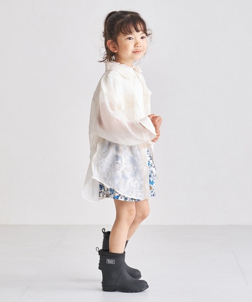 ORiental TRaffic（オリエンタルトラフィック）の「レインブーツ K-401（レインシューズ・キッズ・ブラック/キャメル/カーキ/ネイビー・20.0cm/19.0cm/18.0cm/17.0cm/16.0cm/23.0cm/22.0cm/21.0cm）」の6枚目の写真