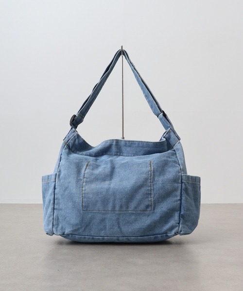 FUNALIVE(ファンアライブ)の「RUCCHE デニムショルダーBAG(ショルダーバッグ・メンズ・ライトブルー/インディゴブルー・F)」の10枚目の写真