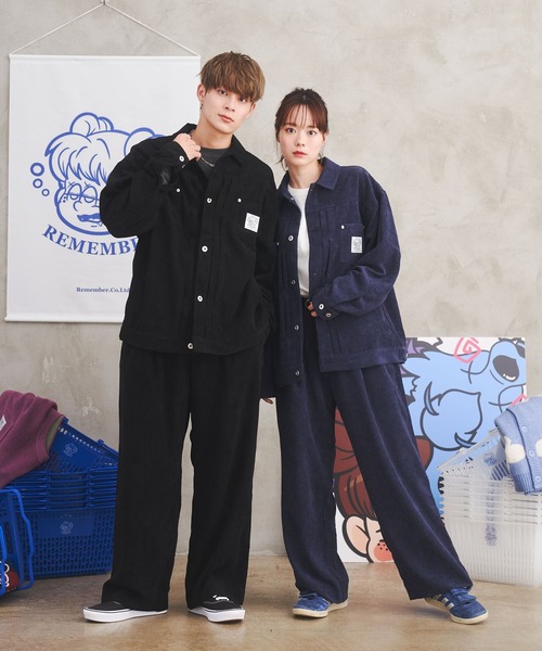 Remember.（リメンバー）の「Corduroy Shirt Jacket / コーデュロイ