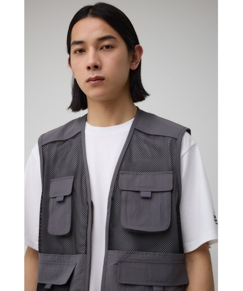 AZUL by moussy(アズールバイマウジー)の「SBC FES ファティーグベスト(ベスト・メンズ・グレー系その他・FREE)」の3枚目の写真