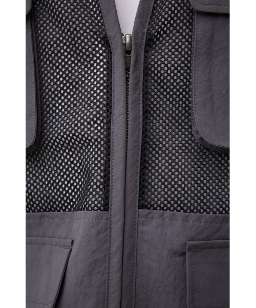 AZUL by moussy(アズールバイマウジー)の「SBC FES ファティーグベスト(ベスト・メンズ・グレー系その他・FREE)」の11枚目の写真