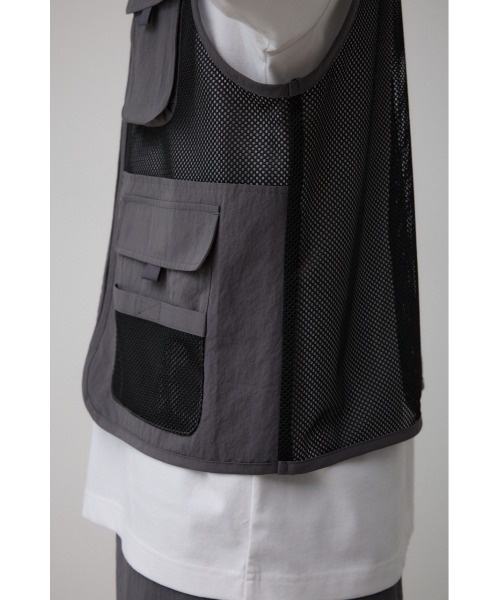 AZUL by moussy(アズールバイマウジー)の「SBC FES ファティーグベスト(ベスト・メンズ・グレー系その他・FREE)」の13枚目の写真