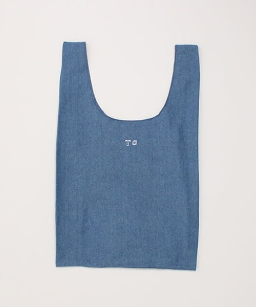 TODAY'S SPECIAL(トゥデイズスペシャル)の「【数量限定】【TODAY'S SPECIAL】デニムマルシェバッグ M/361326(エコバッグ/サブバッグ・レディース・ブルー・MEDIUM)」の3枚目の写真